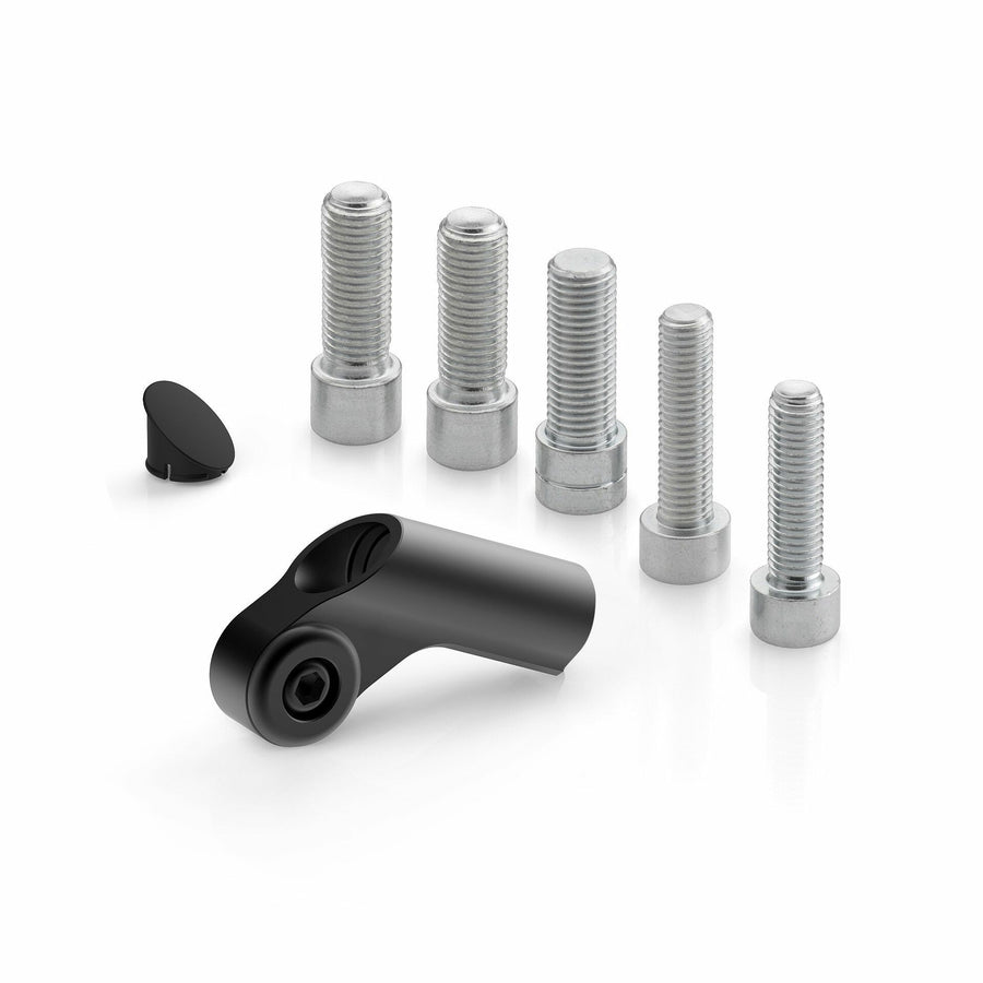 UNIVERSAL MIRROR ADAPTER SIDE MOUNT BLACK EA | BS887B