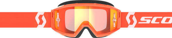 PRIMAL GOGGLE ORANGE/WHITE ORANGE CHROME WORKS