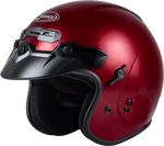 GM-32 OPEN-FACE HELMET CANDY RED XL