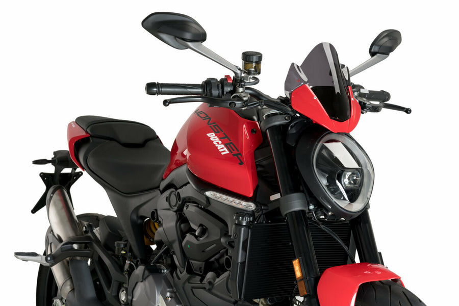 WINDSCREEN SPORT DARK SMOKE OEM FLYSCREEN ONLY DUC | 20688F