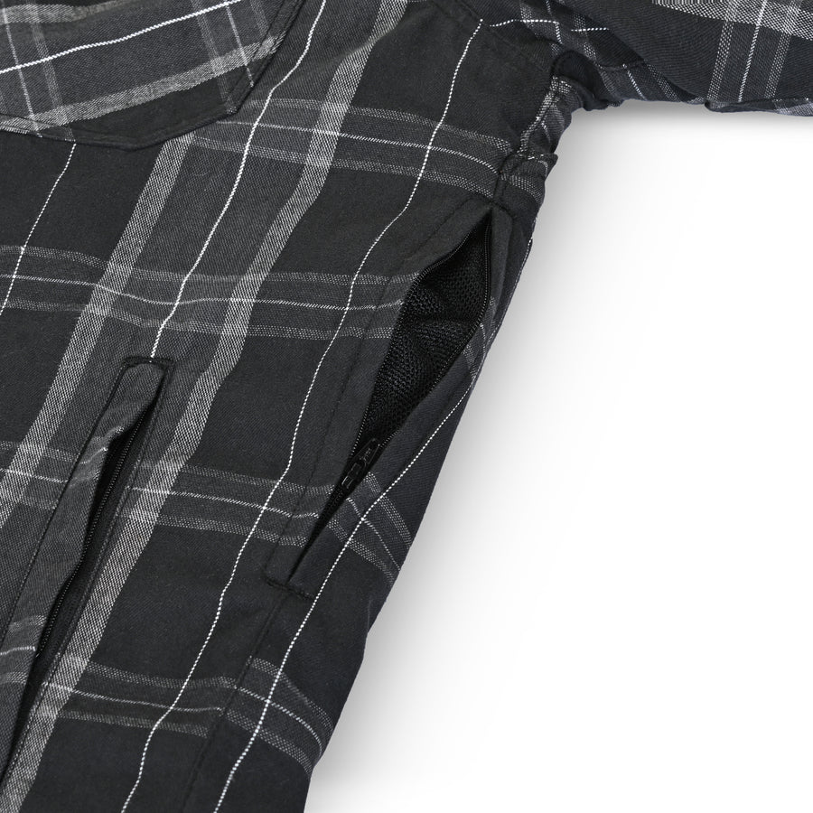 EL CAMINO FLANNEL BK/GY