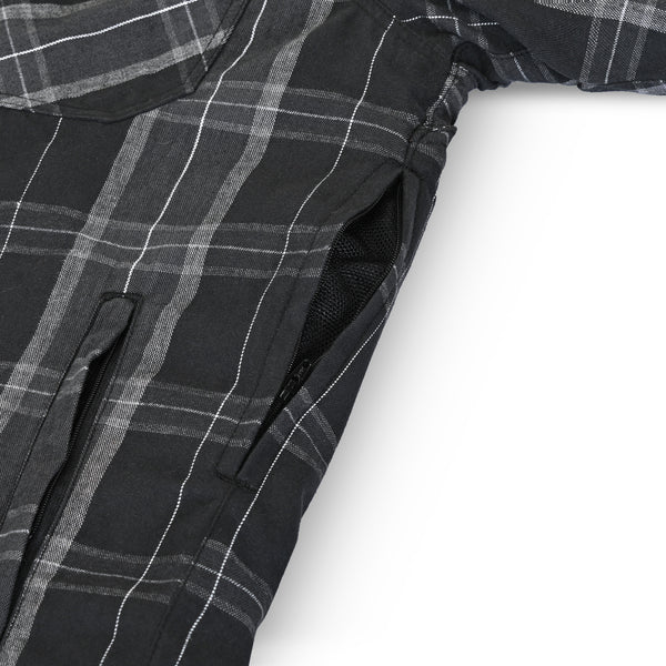 EL CAMINO FLANNEL BK/GY