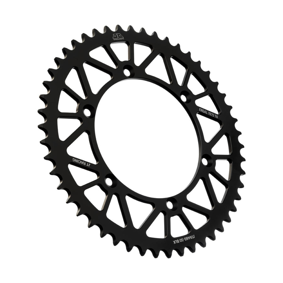 REAR RACELITE SPROCKET ALUM 50T-520 BLK KAW/SUZ | JTA460.50BLK