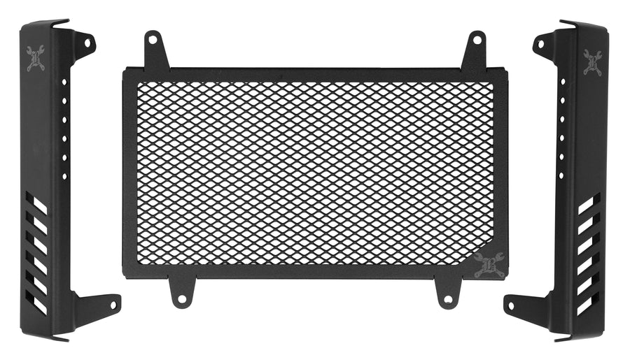 SLASH CUT RADIATOR CVR BLACK | B10-3009B