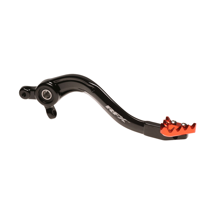 REAR BRAKE PEDAL HARD ANO ORG SOLID-TIP KTM | FXRB 50401 99OR