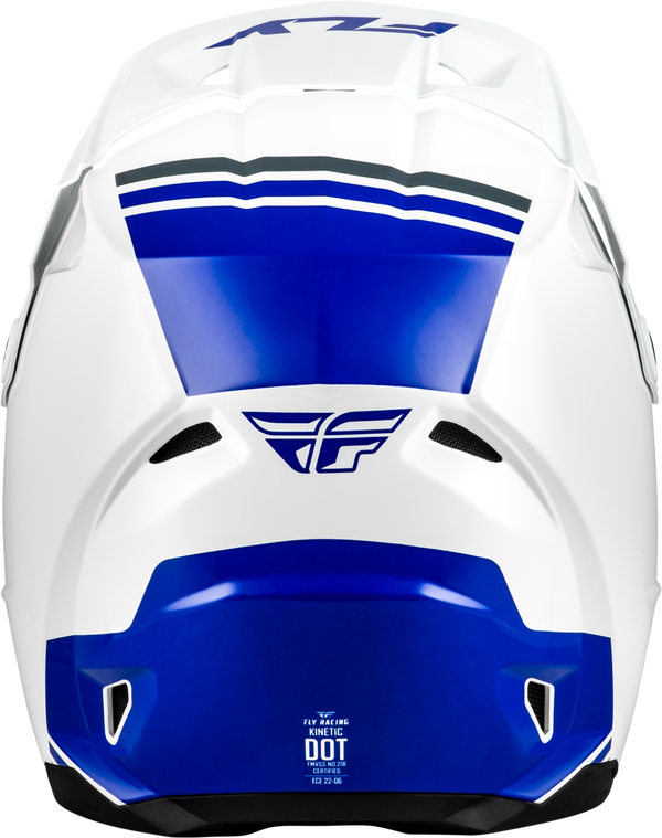 KINETIC VERDICT HELMET WHITE/BLUE/GREY