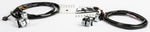 HBAR SWITCH KIT CHR/BLK LETTRS XL 07-13 FX 07-11 SOFTAIL | 370199