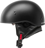 HH-65 HALF HELMET NAKED MATTE BLACK 2X