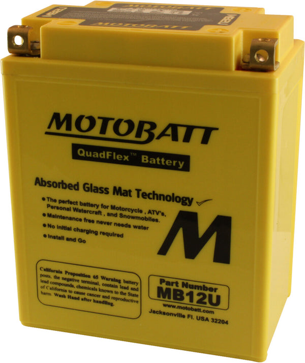 BATTERY MB12U SEALED FACTORY ACTIVATED | MB12U