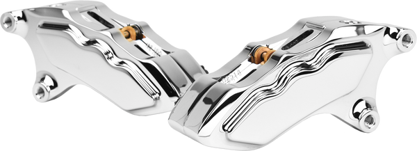 6 PIST FRONT DUAL CALIPER KIT CHROME FOR 11.8" ROTOR