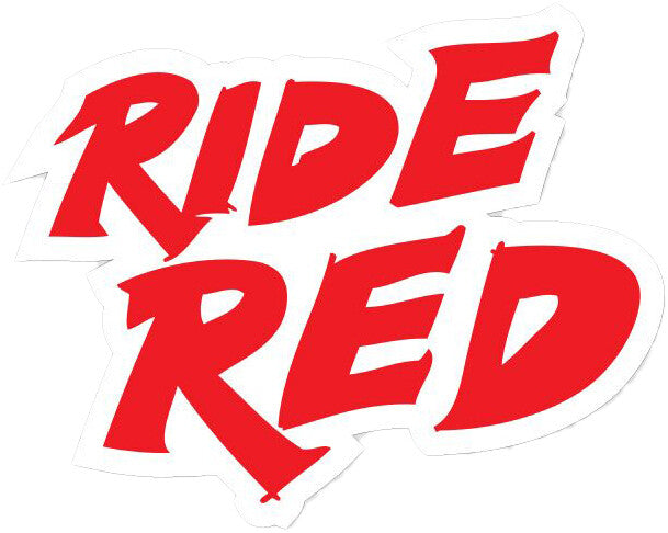 RIDE RED DECAL 24" | 40-10-205