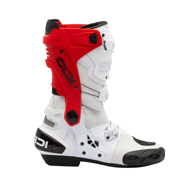 REX AIR BOOT WHITE RED