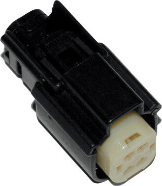 4-PIN FEMALE CONNECTOR BLACK HD 72177-07BK 07-UP | NM-33472-4001