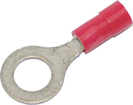PVC RING TERMINAL .25" 22-18 25-PK | NIS-19070-0023