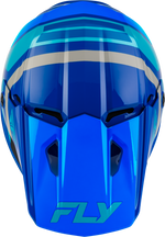 KINETIC SCRAP HELMET BLUE/LIGHT BLUE/GREY