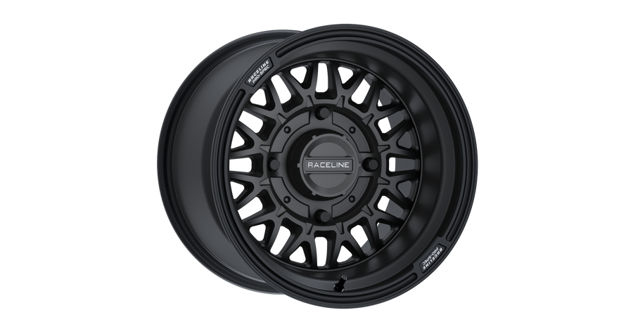 RACELINE OMEGA 15X10 4/156 5+5 (0MM) SATIN BLACK | A13B-51056-00