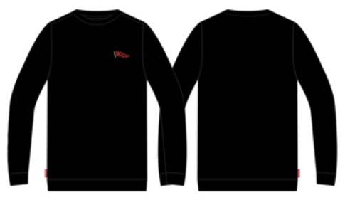 FLAG CREW NECK BLACK