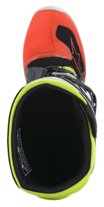 TECH 7S BOOTS DARK GREY/ RED FLUO/YELLOW FLUO SZ 04 | 2015017-9058-4