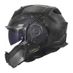 Advant X Carbon Full Forged Modular Motorcycle Helmet W/SunShield Gloss Black