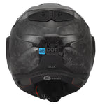 Advant X Carbon Full Forged Modular Motorcycle Helmet W/SunShield Gloss Black
