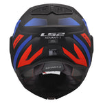 Advant X Nova Modular Motorcycle Helmet W/SunShield Matte Black Red Blue