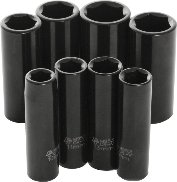 3/8" Metric Impact Socket Set