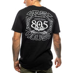 805 ROAM SS TEE BLACK