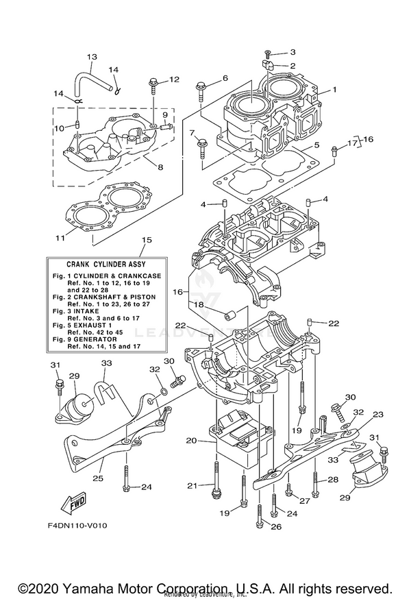 GASKET, CYLINDER HEAD 1 | 62T-11181-01-00