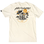 WMN HIDEOUT SS TEE NATURL