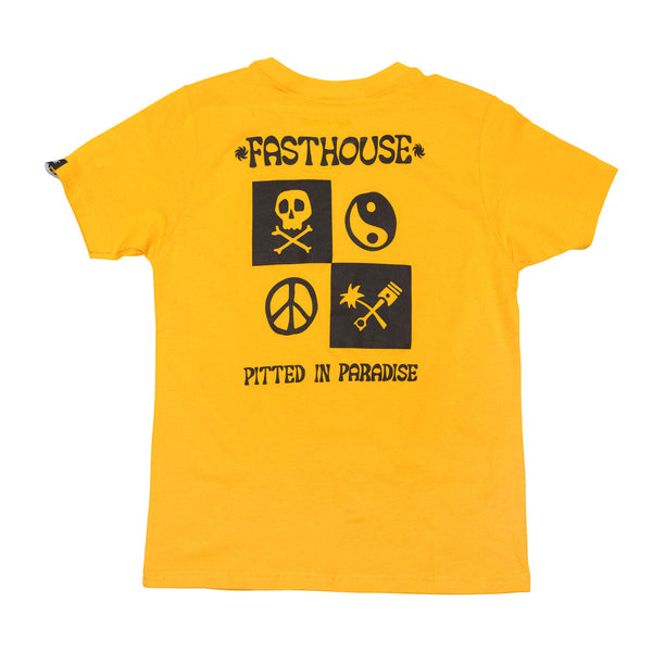 GOLDMINE SS TEE VNTG GOLD