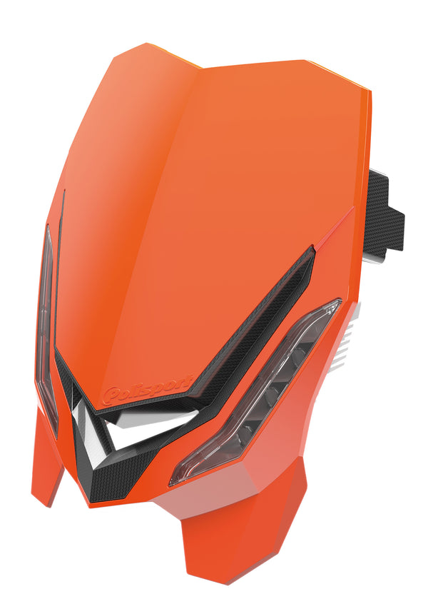 E-BLAZE HEADLIGHT ORANGE/BLACK