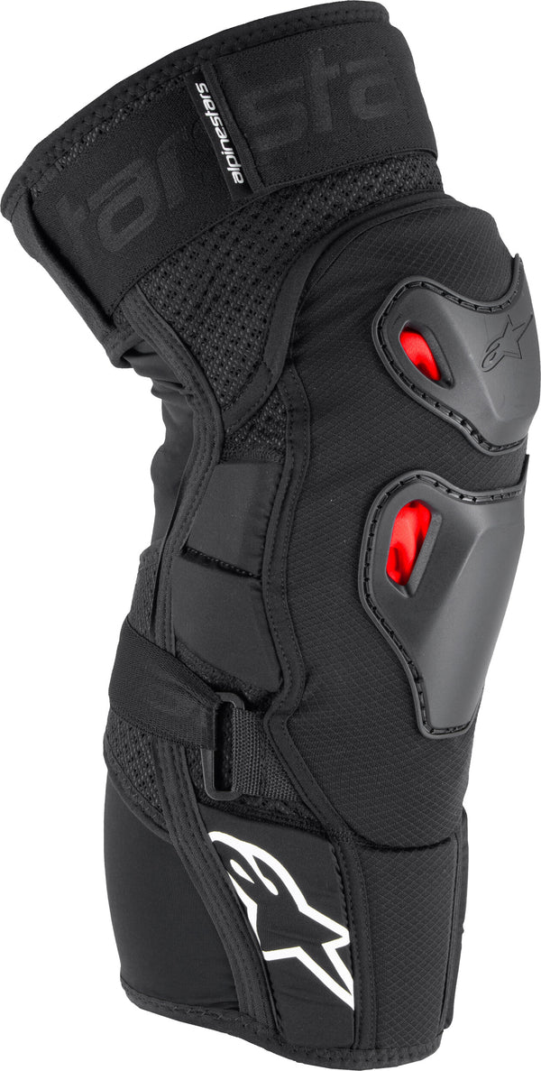 BIONIC PRO PLSMA KNEE PROTECTR BLACK/RED/WHITE SM/MD | 6503125-132-S/M
