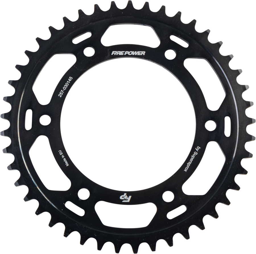 REAR SPROCKET STEEL 45T BLK
