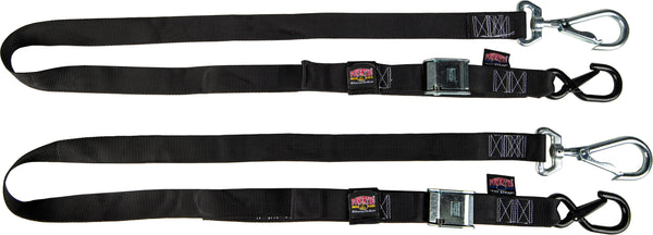 1 1/2 in. Fat Straps w/ soft tie and swivel secure hook