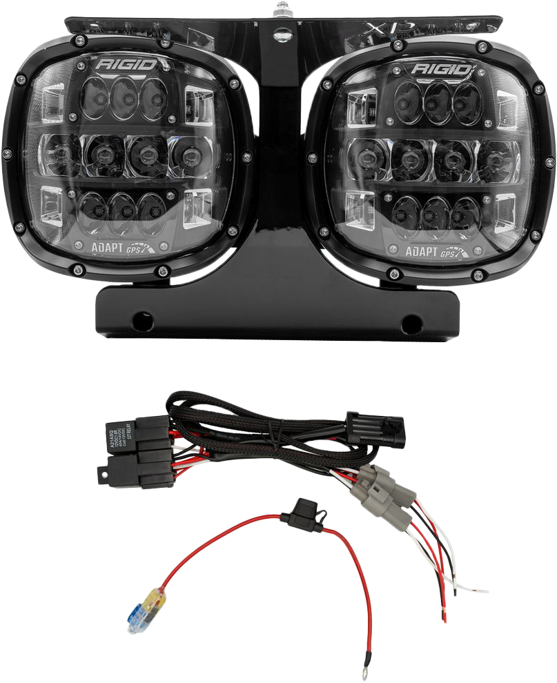 RIGID ADAPT HEADLIGHT KIT `15-23 (EXC.`23 CVO) FLTR | 300426
