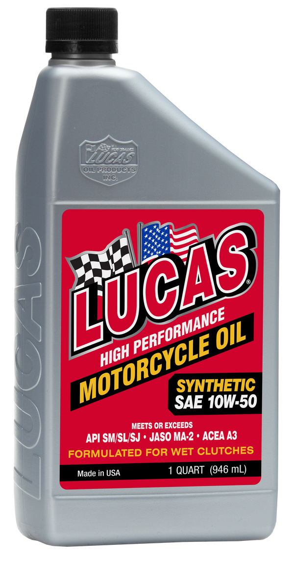 SYNTHETIC HP OIL10W50 4T 1 QT (6/CASE  SOLD EA)