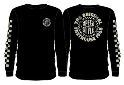 YTH ORIGIN LS TEE BLACK