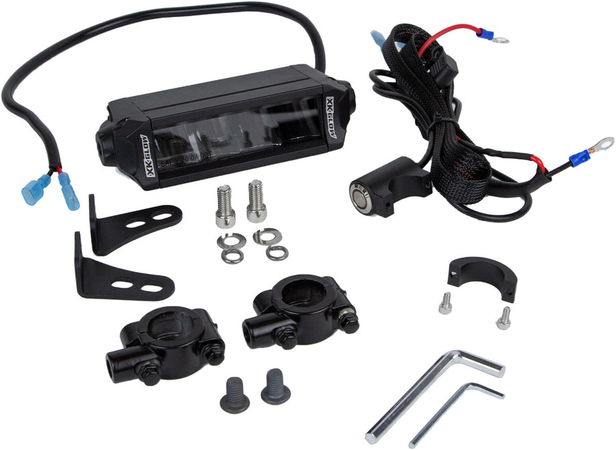 MOTORCYCLE HEADLIGHT KIT 7/8" HANDLEBARS | XK-DB