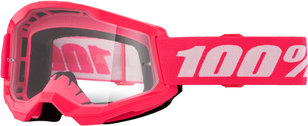 STRATA 2 GOGGLE PINK CLEAR LENS