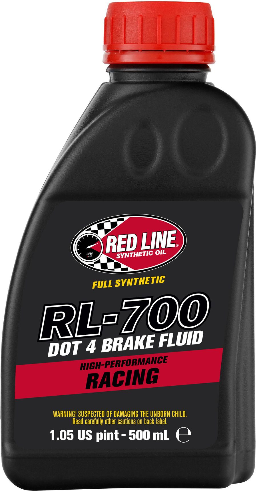 RL-700 DOT 4 SYN BRAKE FLUID 500ML 6/CASE | 90405