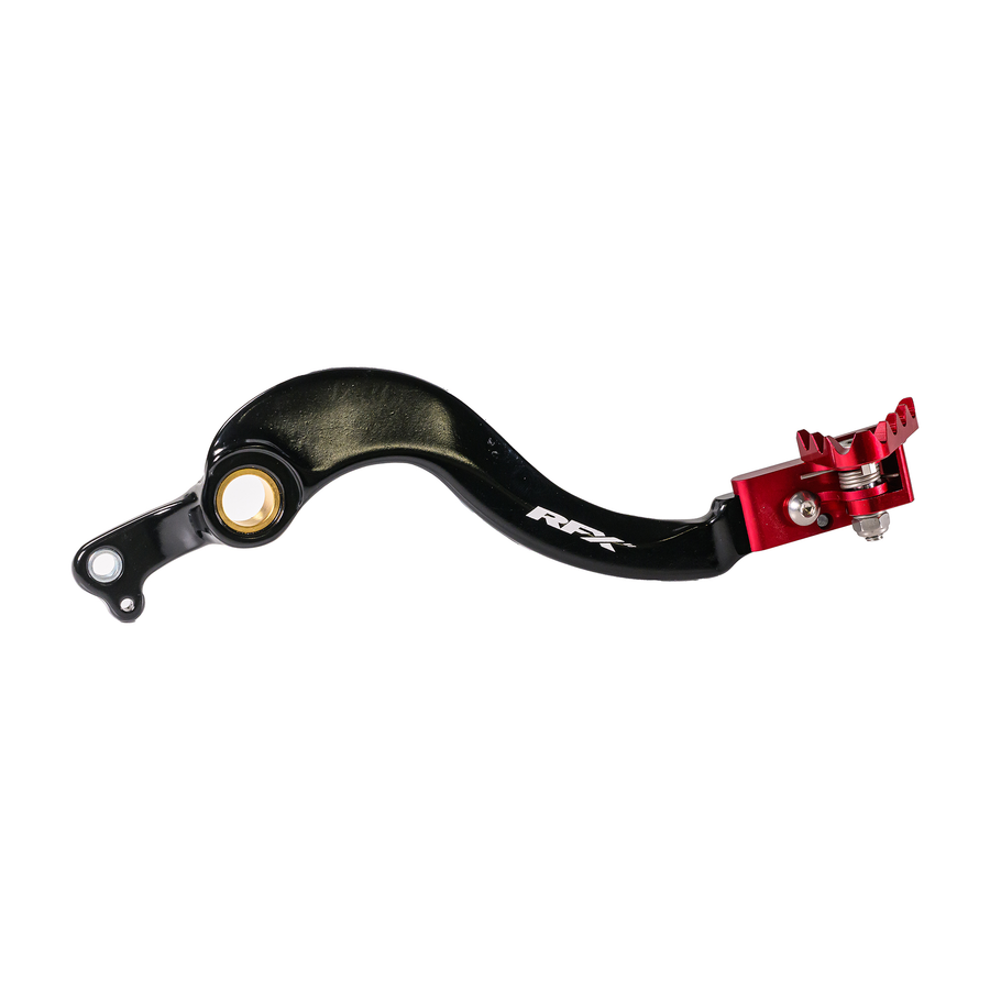 REAR BRAKE PEDAL RED FOLDING-TIP HON | FXRB 10100 99RD