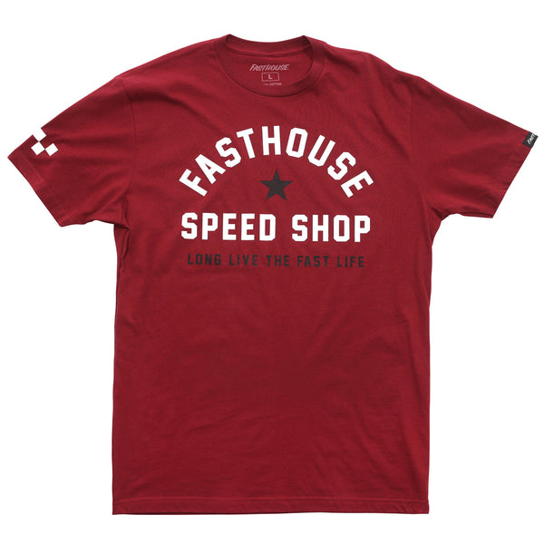 FAST LIFE TEE CARDINAL
