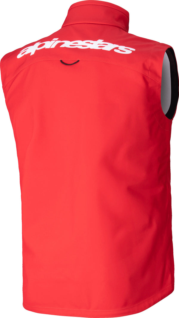 TECHSTAR SOFTSHELL VEST BRIGHT RED