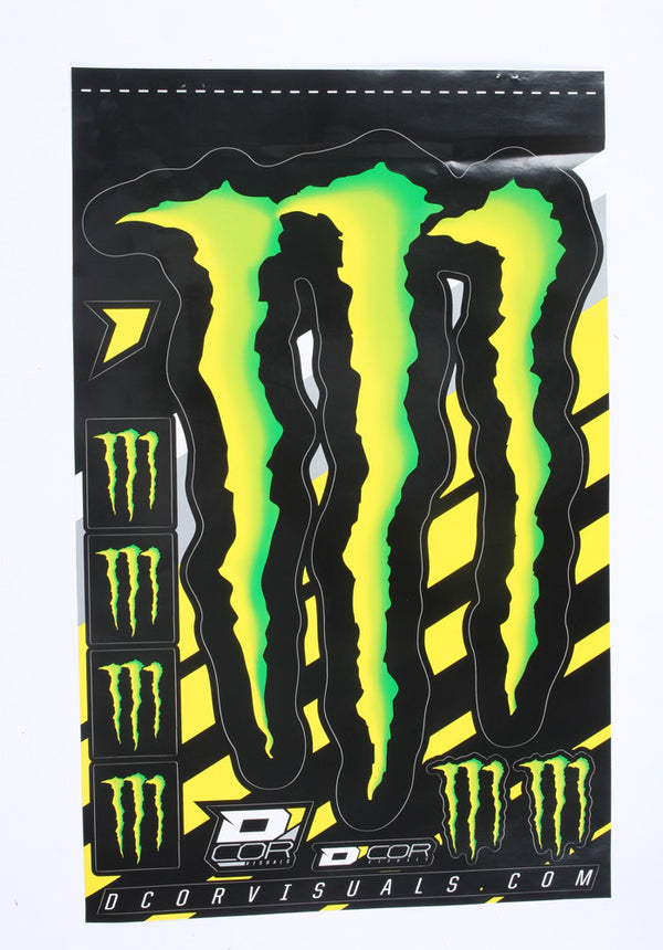 MONSTER CLAW DECAL SHEET 4 MIL | 40-90-103