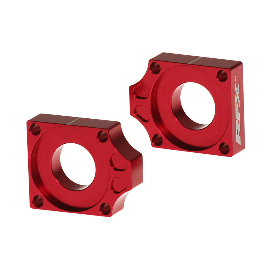REAR AXLE BLOCKS RED FANTIC/YAM | FXAB 40200 99RD