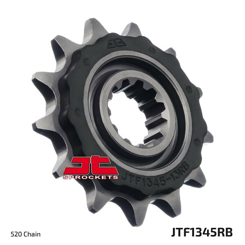 FRONT CS SPROCKET W/RUBBER 13T-520 HON | JTF1345.13RB
