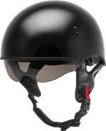 HH-65 HALF HELMET NAKED BLACK 2X