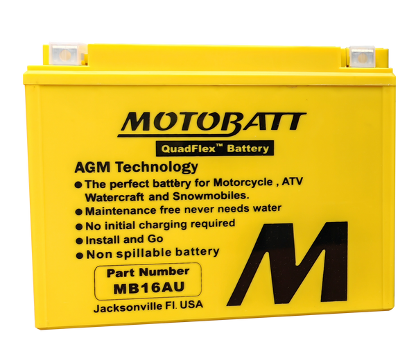 BATTERY MB16AU SEALED FACTORY ACTIVATED | MB16AU