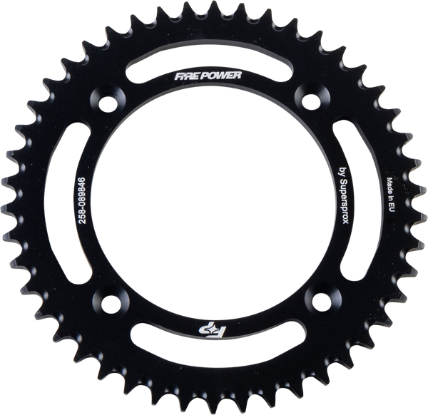 REAR SPROCKET ALUMINUM 46T BLK | FPA-898-46-BLK