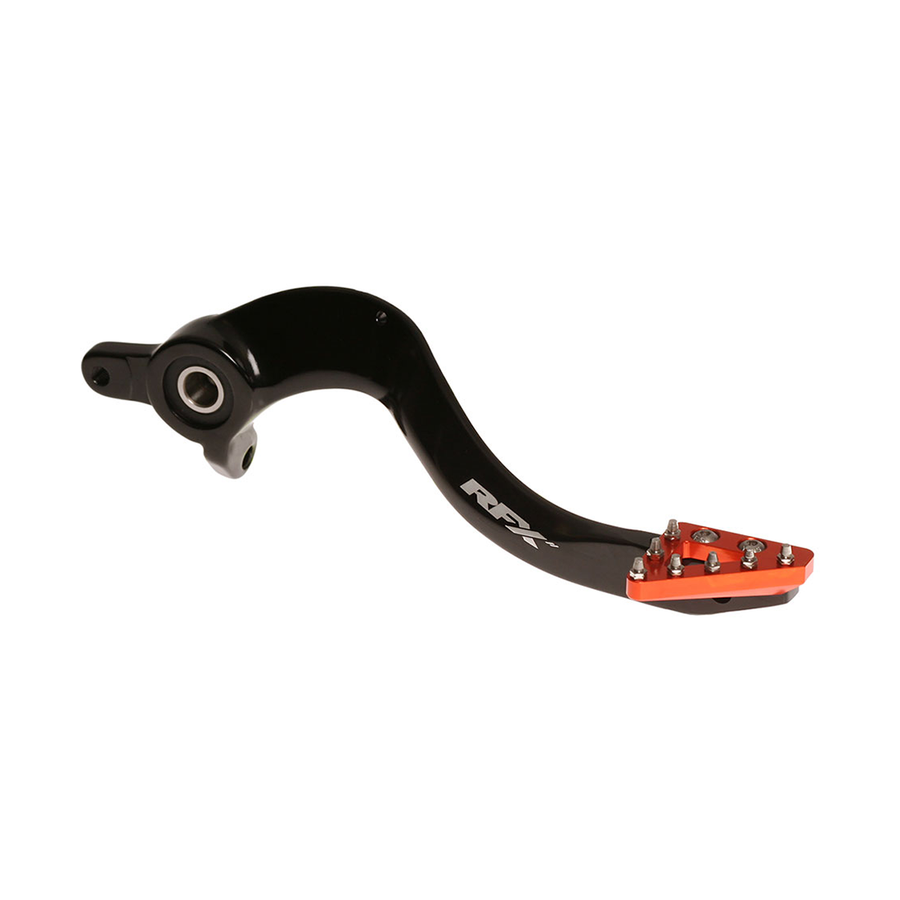 REAR BRAKE PEDAL ORANGE SOLID-TIP KTM | FXRB 50101 99OR